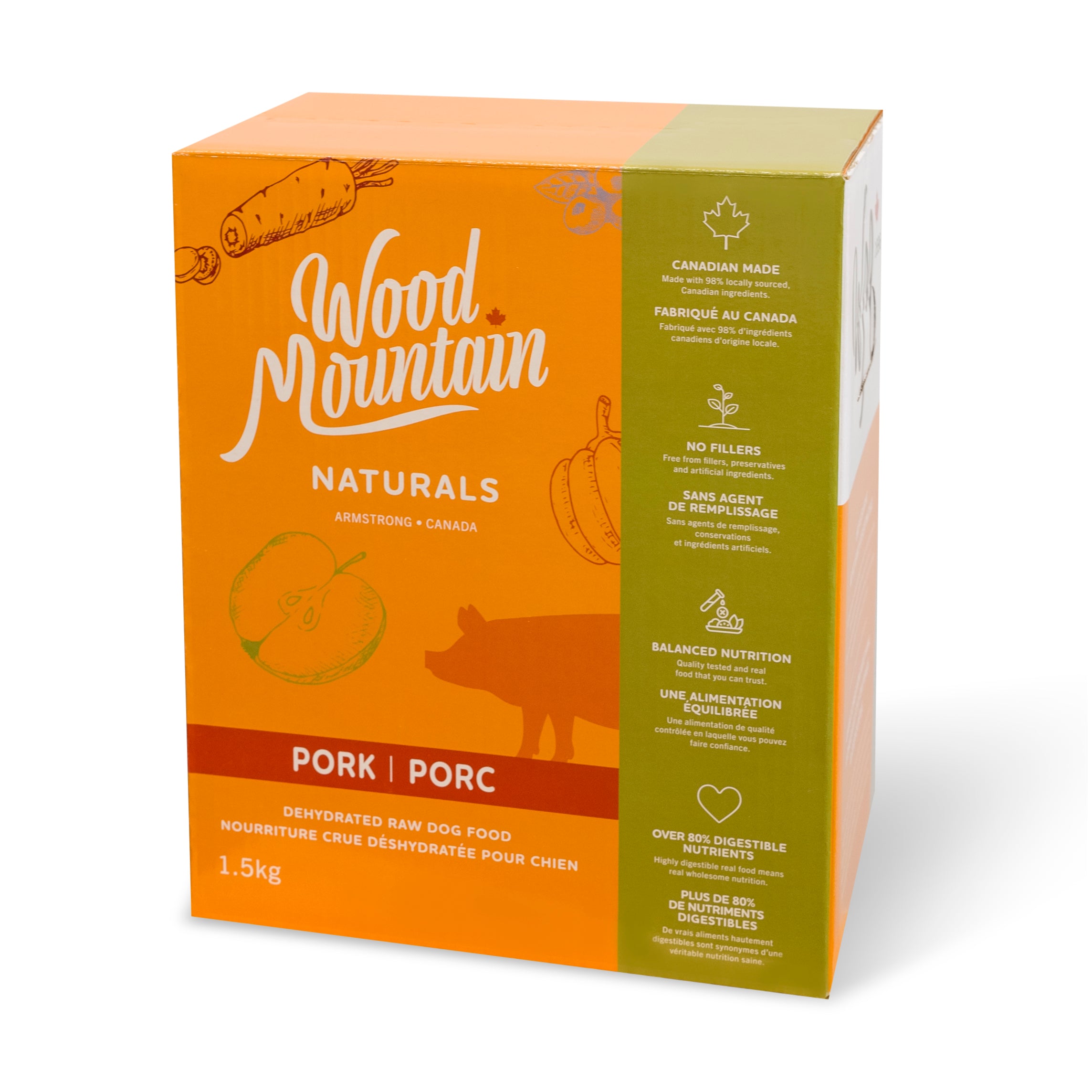 Dog Food | Pork – Wood Mountain Naturals
